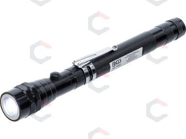 Ištraukiamas LED žibintuvėlis su magnetu | "2-IN-1" (9303) Ištraukiamas LED žibintuvėlis su magnetu | "2-IN-1" (9303)