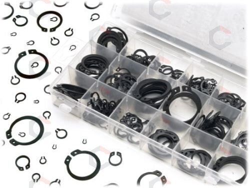 Išorinių žiedų rinkinys | 3-32 mm | 300 vnt. (8046V) 5 Išorinių žiedų rinkinys | 3-32 mm | 300 vnt. (8046V) 5