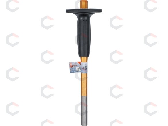 Iškalėjas su gumine rankena – CrV, grūdintas, lakuotas kotas – Ø16 × 290 mm (9085) 3 Iškalėjas su gumine rankena – CrV, grūdintas, lakuotas kotas – Ø16 × 290 mm (9085) 3