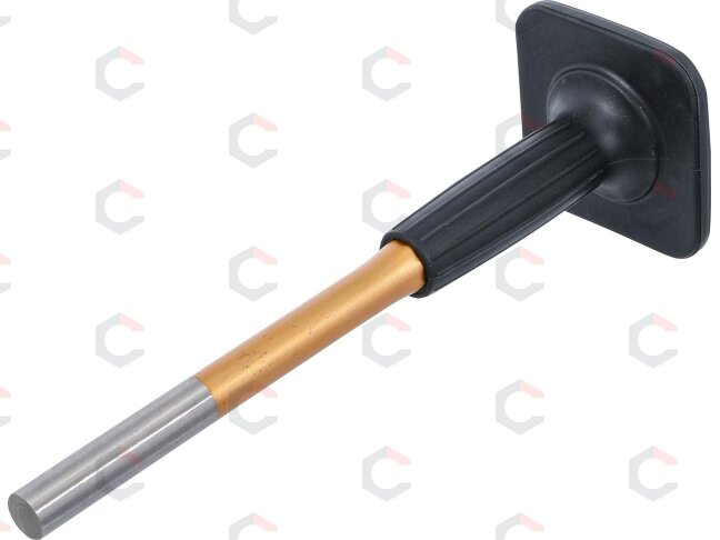 Iškalėjas su gumine rankena – CrV, grūdintas, lakuotas kotas – Ø16 × 290 mm (9085) Iškalėjas su gumine rankena – CrV, grūdintas, lakuotas kotas – Ø16 × 290 mm (9085)