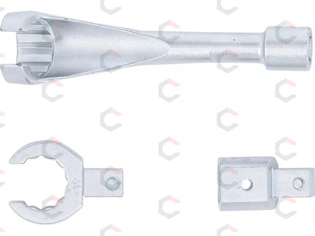 Išmetamųjų dujų temperatūros jutiklio specialus raktas | 16 mm | VAG | 3 vnt. (8984) 2 Išmetamųjų dujų temperatūros jutiklio specialus raktas | 16 mm | VAG | 3 vnt. (8984) 2