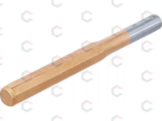 Išmušėjas bukas – cilindrinis, grūdintas – Ø12 × 150 mm, lakuotas kotas (1651-12) 1 Išmušėjas bukas – cilindrinis, grūdintas – Ø12 × 150 mm, lakuotas kotas (1651-12) 1