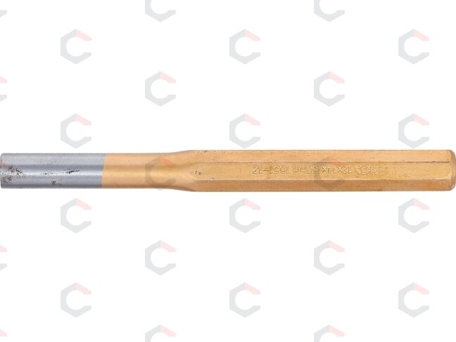 Išmušėjas bukas – cilindrinis, grūdintas – Ø12 × 150 mm, lakuotas kotas (1651-12) 2 Išmušėjas bukas – cilindrinis, grūdintas – Ø12 × 150 mm, lakuotas kotas (1651-12) 2