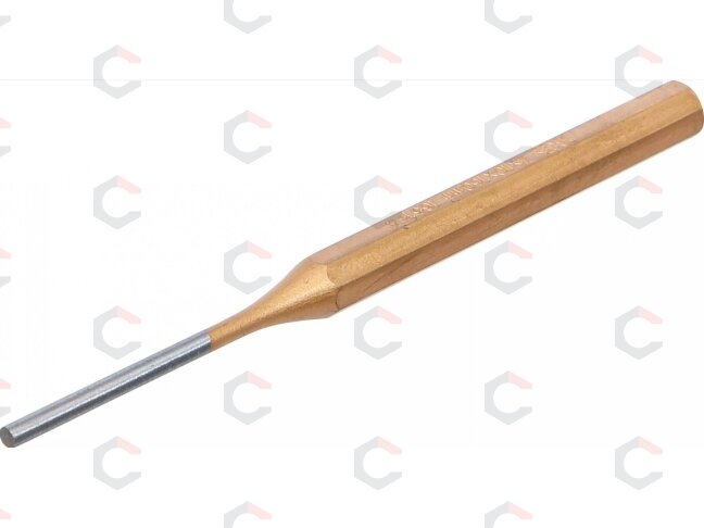 Išmušėjas bukas – cilindrinis, grūdintas – Ø4 × 150 mm, CrV, lakuotas kotas (1651-4) 1 Išmušėjas bukas – cilindrinis, grūdintas – Ø4 × 150 mm, CrV, lakuotas kotas (1651-4) 1