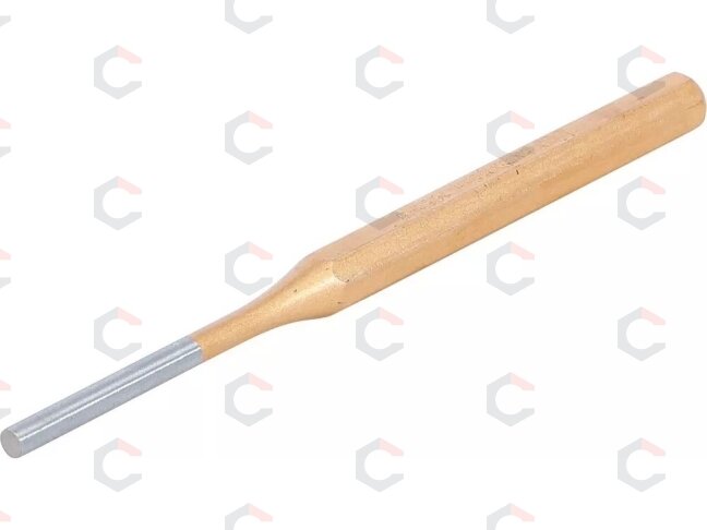 Išmušėjas bukas – cilindrinis, grūdintas – Ø5 × 150 mm, CrV, lakuotas kotas (1651-5) 1 Išmušėjas bukas – cilindrinis, grūdintas – Ø5 × 150 mm, CrV, lakuotas kotas (1651-5) 1