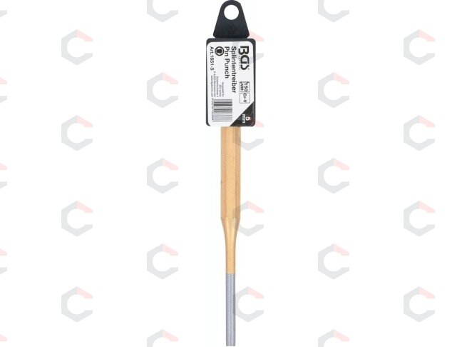 Išmušėjas bukas – cilindrinis, grūdintas – Ø5 × 150 mm, CrV, lakuotas kotas (1651-5) 2 Išmušėjas bukas – cilindrinis, grūdintas – Ø5 × 150 mm, CrV, lakuotas kotas (1651-5) 2