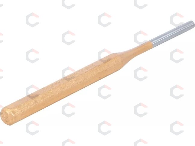 Išmušėjas bukas – cilindrinis, grūdintas – Ø5 × 150 mm, CrV, lakuotas kotas (1651-5) Išmušėjas bukas – cilindrinis, grūdintas – Ø5 × 150 mm, CrV, lakuotas kotas (1651-5)