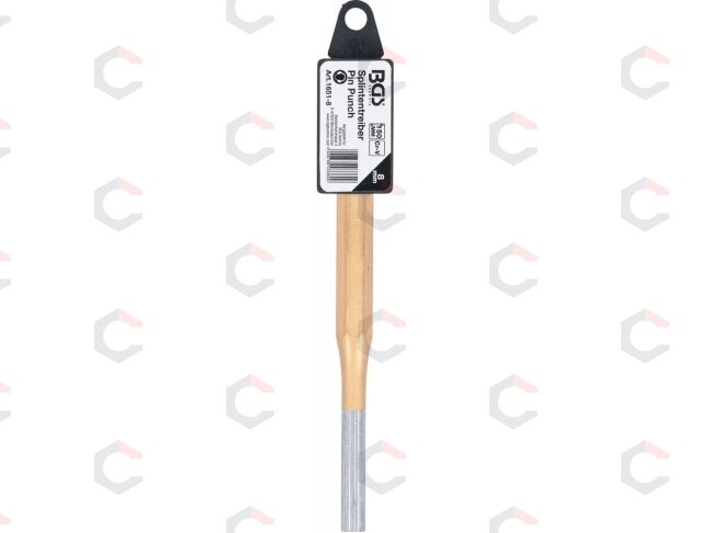 Išmušėjas bukas – cilindrinis, grūdintas – Ø8 × 150 mm, CrV, lakuotas kotas (1651-8) 2 Išmušėjas bukas – cilindrinis, grūdintas – Ø8 × 150 mm, CrV, lakuotas kotas (1651-8) 2