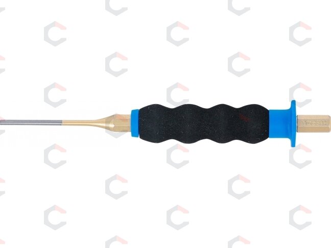 Išmušėjas bukas | neslidi ergonomiška rankena | 180 mm | 3 mm (74591-3) 2 Išmušėjas bukas | neslidi ergonomiška rankena | 180 mm | 3 mm (74591-3) 2