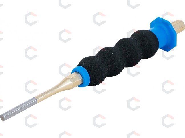 Išmušėjas bukas | neslidi ergonomiška rankena | 180 mm | 5 mm (74591-5) Išmušėjas bukas | neslidi ergonomiška rankena | 180 mm | 5 mm (74591-5)