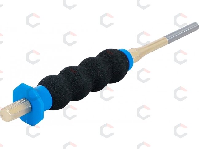Išmušėjas bukas | neslidi ergonomiška rankena | 180 mm | 6 mm (74591-6) 1 Išmušėjas bukas | neslidi ergonomiška rankena | 180 mm | 6 mm (74591-6) 1