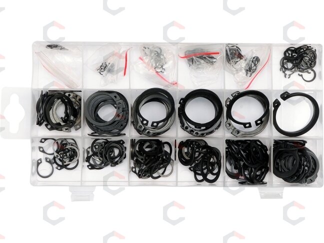 Išorinių žiedų rinkinys | 3-32 mm | 300 vnt. (YT-06880) 1 Išorinių žiedų rinkinys | 3-32 mm | 300 vnt. (YT-06880) 1