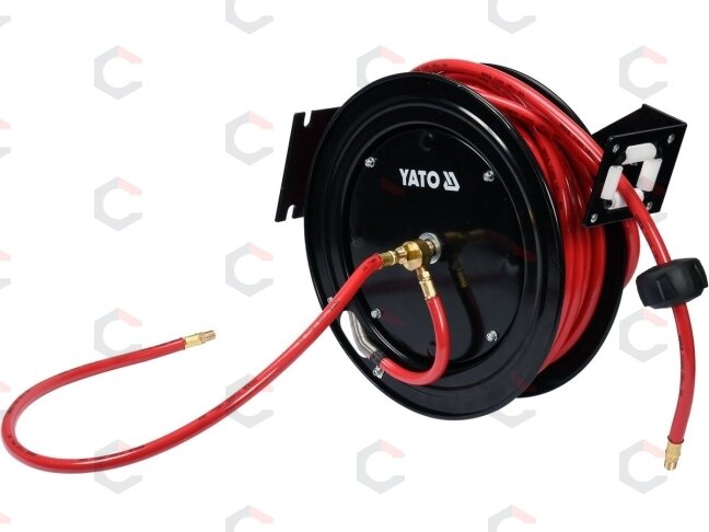 Ištraukiama oro žarna su rite | 9,5 mm X 15 m (YT-24250) 2 Ištraukiama oro žarna su rite | 9,5 mm X 15 m (YT-24250) 2