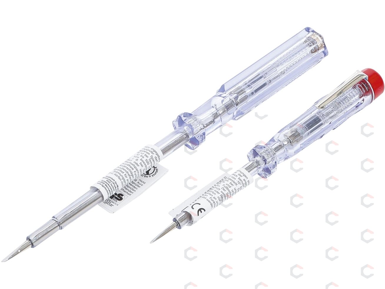 Įtampos testeriai | 120-250 V | 140/190 mm | 2 vnt. (721) Įtampos testeriai | 120-250 V | 140/190 mm | 2 vnt. (721)
