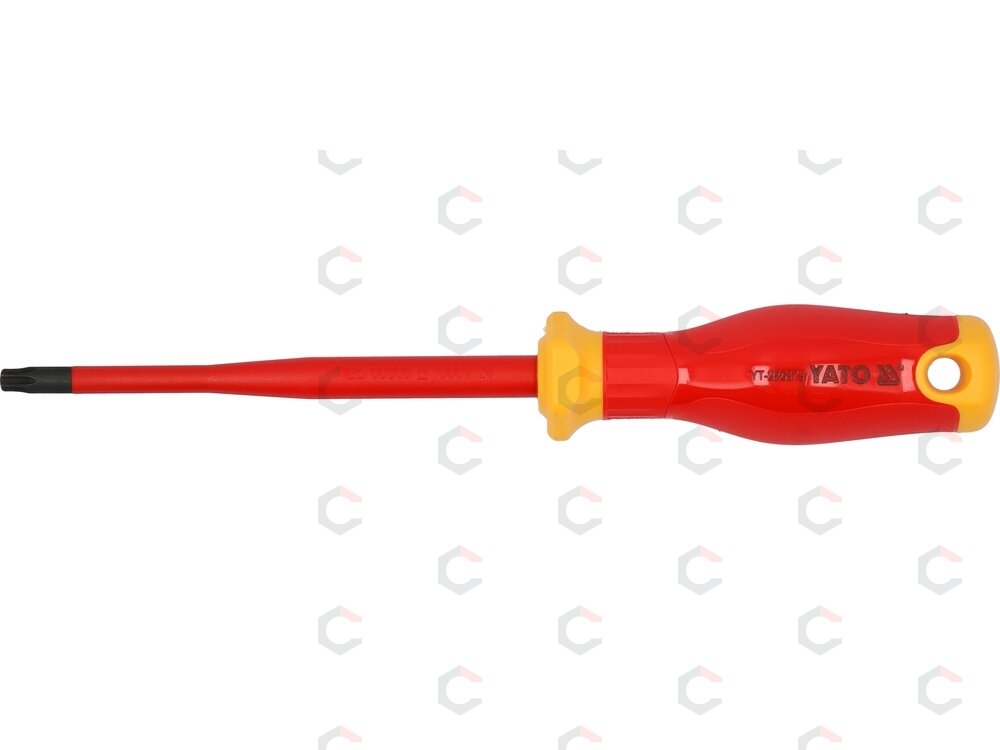 Izoliuotas atsuktuvas elektrikui | labai plonas | T30 x 125 mm | 1000 V (YT-282673) 1 Izoliuotas atsuktuvas elektrikui | labai plonas | T30 x 125 mm | 1000 V (YT-282673) 1