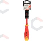 Izoliuotas atsuktuvas elektrikui | 1000V | PZ1x80 mm (YT-2825) 1 Izoliuotas atsuktuvas elektrikui | 1000V | PZ1x80 mm (YT-2825) 1