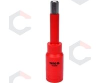 Izoliuotas antgalis elektrikui H10x120mm, 1/2" VDE (YT-21089) Izoliuotas antgalis elektrikui H10x120mm, 1/2" VDE (YT-21089)