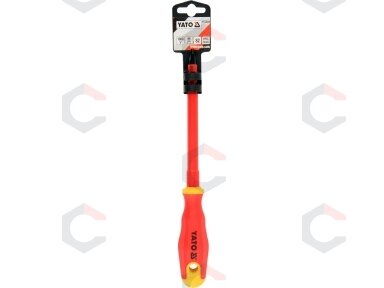 Izoliuotas atsuktuvas elektrikui | 1000V | PH3x150 mm (YT-2824) Izoliuotas atsuktuvas elektrikui | 1000V | PH3x150 mm (YT-2824)