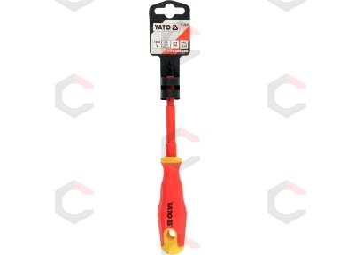 Izoliuotas atsuktuvas elektrikui | 1000V | PZ2x100 mm (YT-2826) Izoliuotas atsuktuvas elektrikui | 1000V | PZ2x100 mm (YT-2826)