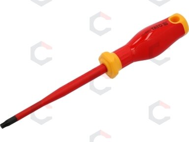 Izoliuotas atsuktuvas elektrikui | labai plonas | T30 x 125 mm | 1000 V (YT-282673) Izoliuotas atsuktuvas elektrikui | labai plonas | T30 x 125 mm | 1000 V (YT-282673)