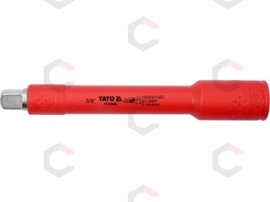 Izoliuotas ilgintuvas elektrikui 3/8" 125mm VDE (YT-21055)