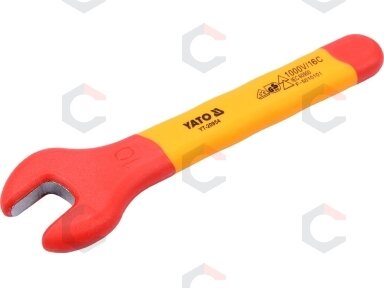 Izoliuotas veržliaraktis elektrikui atviru galu 10mm VDE (YT-20954)