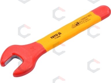Izoliuotas veržliaraktis elektrikui atviru galu 14mm VDE (YT-20958)