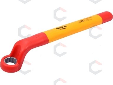Izoliuotas veržliaraktis elektrikui kilpinis 13 mm VDE (YT-20987)