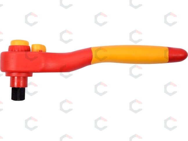 Izoliuota terkšlė elektrikui VDE, 250 mm 1/2" (YT-21072) 1 Izoliuota terkšlė elektrikui VDE, 250 mm 1/2" (YT-21072) 1