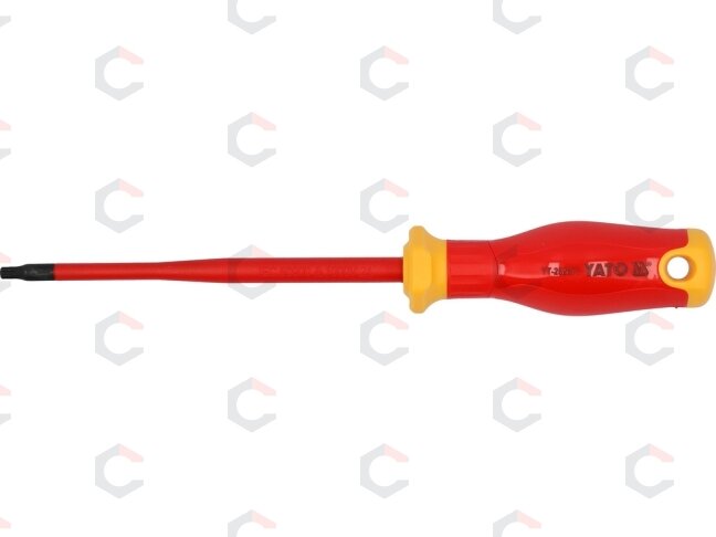 Izoliuotas atsuktuvas elektrikui | labai plonas | T20 x 125 mm | 1000 V (YT-282671) 1 Izoliuotas atsuktuvas elektrikui | labai plonas | T20 x 125 mm | 1000 V (YT-282671) 1