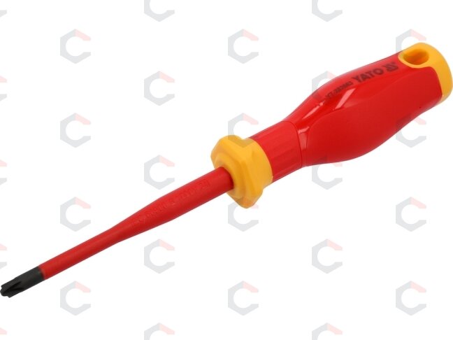Izoliuotas atsuktuvas elektrikui | labai plonas | SL/PZ2 x 100 mm | 1000 V (YT-282663) Izoliuotas atsuktuvas elektrikui | labai plonas | SL/PZ2 x 100 mm | 1000 V (YT-282663)