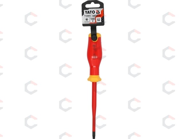 Izoliuotas atsuktuvas elektrikui | labai plonas | T30 x 125 mm | 1000 V (YT-282673) 2