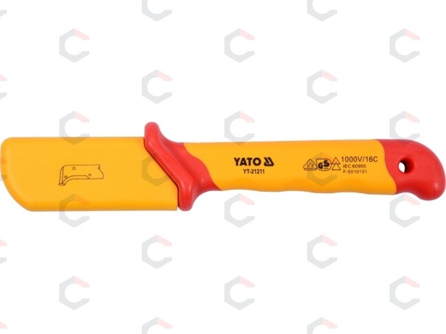 Izoliuotas peilis elektrikui | 38X155 mm | VDE (YT-21211) 2 Izoliuotas peilis elektrikui | 38X155 mm | VDE (YT-21211) 2