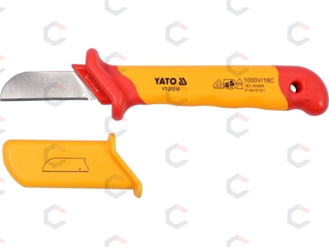 Izoliuotas peilis elektrikui | 50X180 mm | VDE (YT-21210) 1 Izoliuotas peilis elektrikui | 50X180 mm | VDE (YT-21210) 1