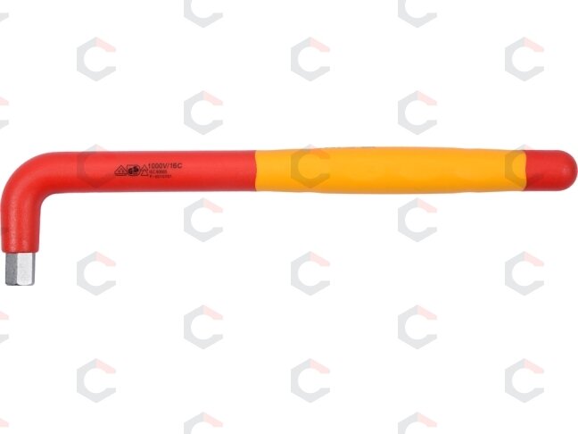 Izoliuotas raktas L-tipo 6-kampis 12 mm VDE (YT-21127) 1 Izoliuotas raktas L-tipo 6-kampis 12 mm VDE (YT-21127) 1