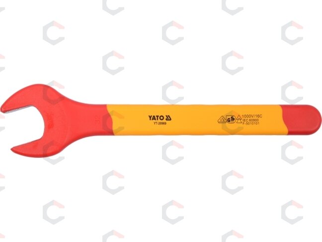 Izoliuotas veržliaraktis elektrikui atviru galu 32mm VDE (YT-20969) 1