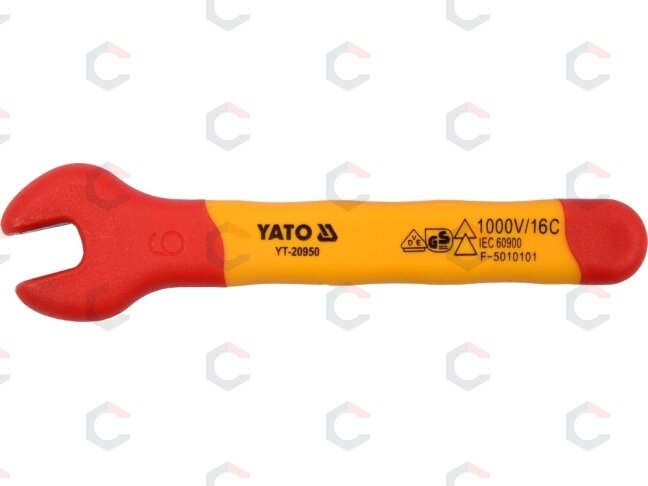 Izoliuotas veržliaraktis elektrikui atviru galu 6mm VDE (YT-20950) 1