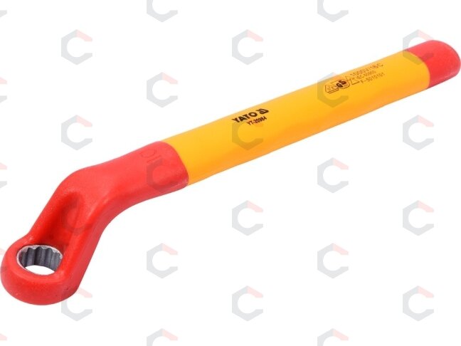Izoliuotas veržliaraktis elektrikui kilpinis 10mm VDE (YT-20984) Izoliuotas veržliaraktis elektrikui kilpinis 10mm VDE (YT-20984)