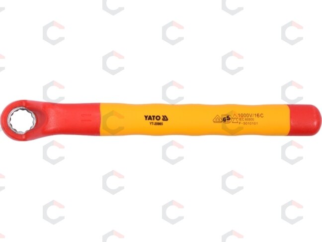 Izoliuotas veržliaraktis elektrikui kilpinis 11mm VDE (YT-20985) 2 Izoliuotas veržliaraktis elektrikui kilpinis 11mm VDE (YT-20985) 2