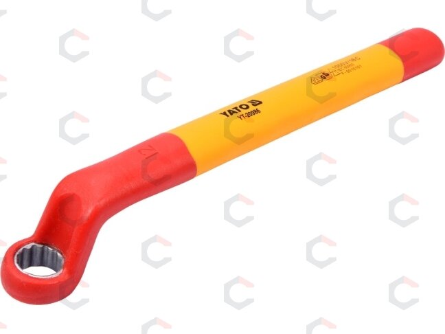 Izoliuotas veržliaraktis elektrikui kilpinis 12mm VDE (YT-20986) Izoliuotas veržliaraktis elektrikui kilpinis 12mm VDE (YT-20986)