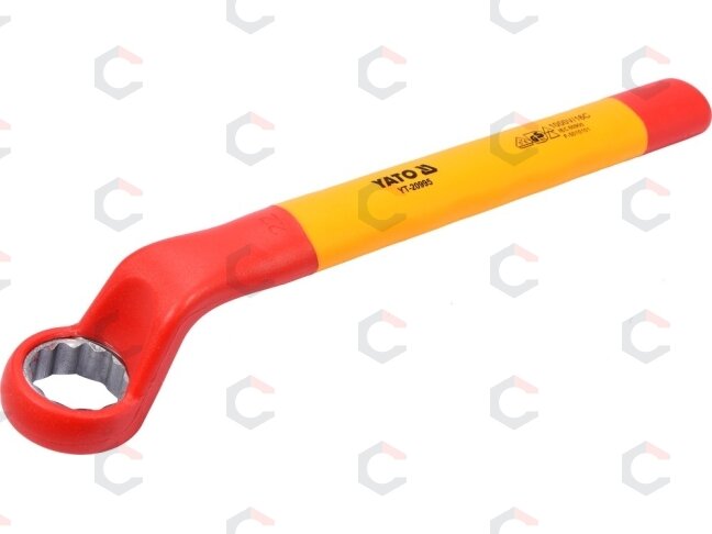 Izoliuotas veržliaraktis elektrikui kilpinis 22mm VDE (YT-20995)