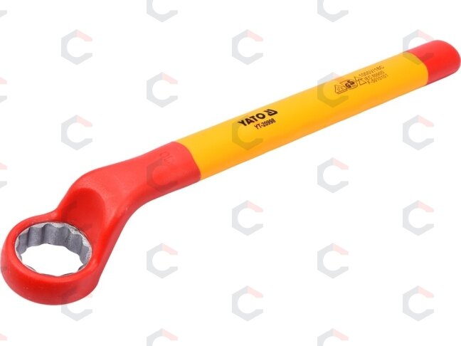 Izoliuotas veržliaraktis elektrikui kilpinis 30mm VDE (YT-20998) Izoliuotas veržliaraktis elektrikui kilpinis 30mm VDE (YT-20998)