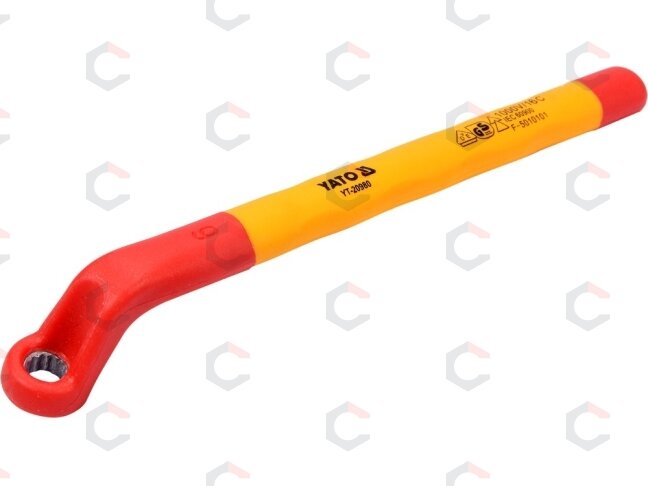 Izoliuotas veržliaraktis elektrikui kilpinis 6mm VDE (YT-20980) Izoliuotas veržliaraktis elektrikui kilpinis 6mm VDE (YT-20980)