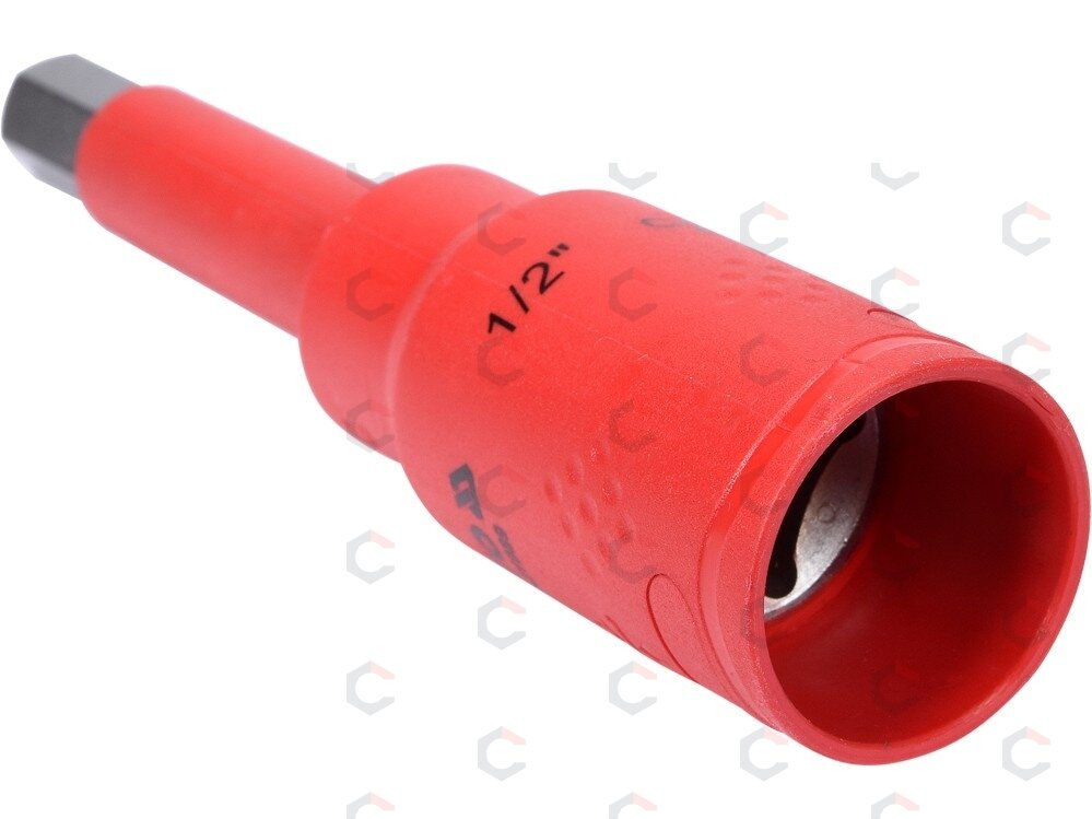 Izoliuotas antgalis elektrikui H10x120mm, 1/2" VDE (YT-21089) 1 Izoliuotas antgalis elektrikui H10x120mm, 1/2" VDE (YT-21089) 1