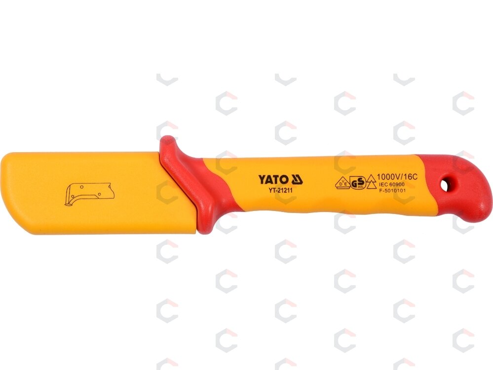 Izoliuotas peilis elektrikui | 38X155 mm | VDE (YT-21211) 2 Izoliuotas peilis elektrikui | 38X155 mm | VDE (YT-21211) 2