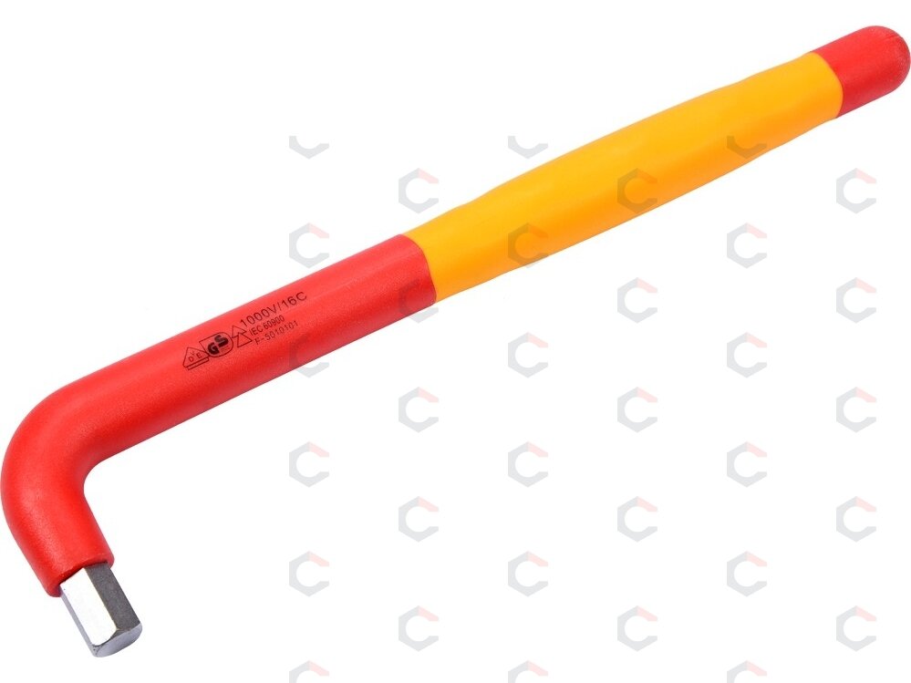 Izoliuotas raktas L-tipo 6-kampis 10 mm VDE (YT-21126) Izoliuotas raktas L-tipo 6-kampis 10 mm VDE (YT-21126)