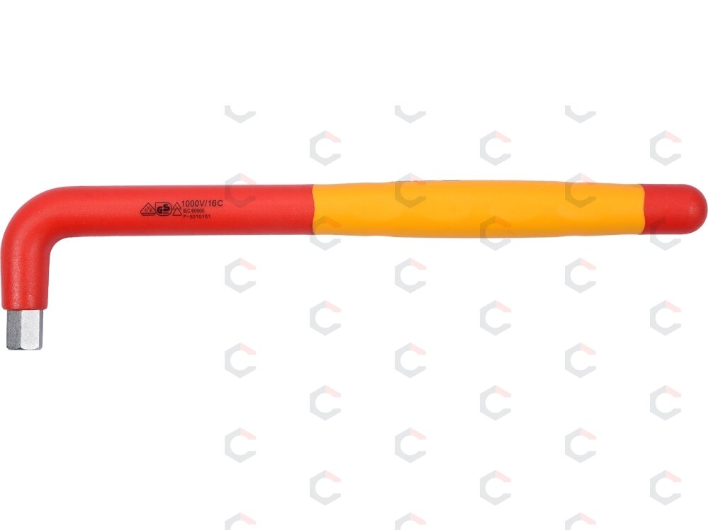 Izoliuotas raktas L-tipo 6-kampis 12 mm VDE (YT-21127) 1 Izoliuotas raktas L-tipo 6-kampis 12 mm VDE (YT-21127) 1