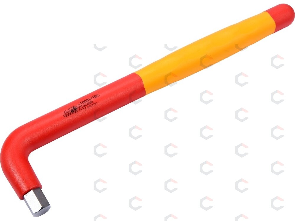 Izoliuotas raktas L-tipo 6-kampis 12 mm VDE (YT-21127) Izoliuotas raktas L-tipo 6-kampis 12 mm VDE (YT-21127)