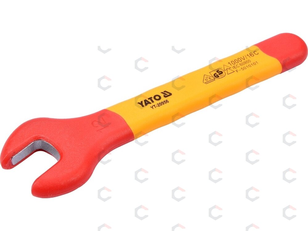 Izoliuotas veržliaraktis elektrikui atviru galu 12mm VDE (YT-20956) Izoliuotas veržliaraktis elektrikui atviru galu 12mm VDE (YT-20956)