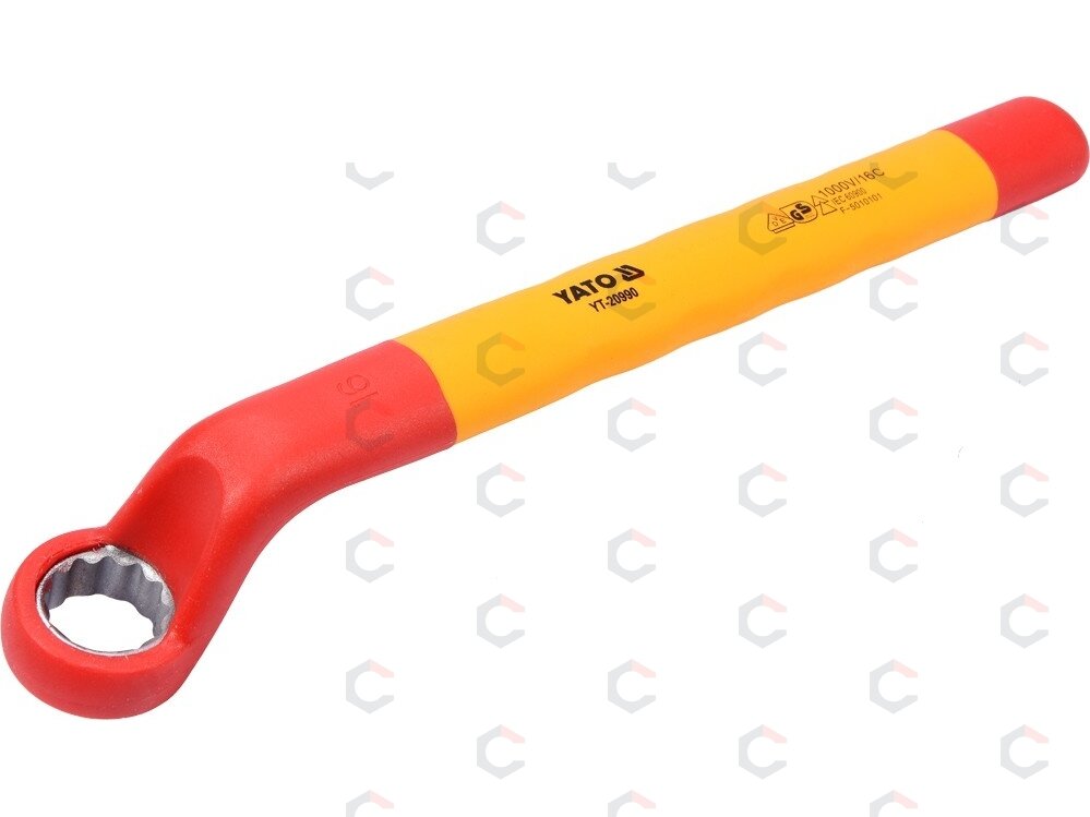 Izoliuotas veržliaraktis elektrikui kilpinis 16mm VDE (YT-20990) Izoliuotas veržliaraktis elektrikui kilpinis 16mm VDE (YT-20990)